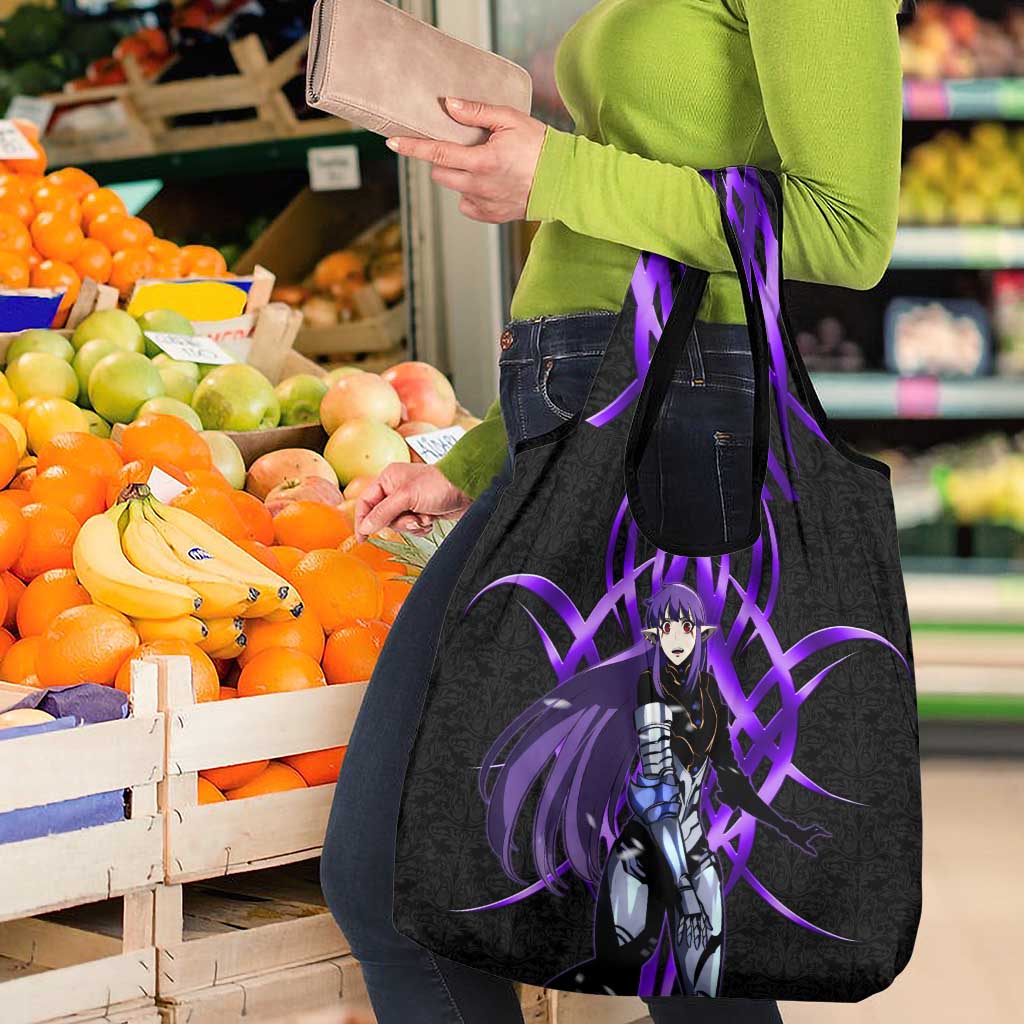 Esil Radiru Solo Leveling Grocery Bag Cyber Gothic Anime Style