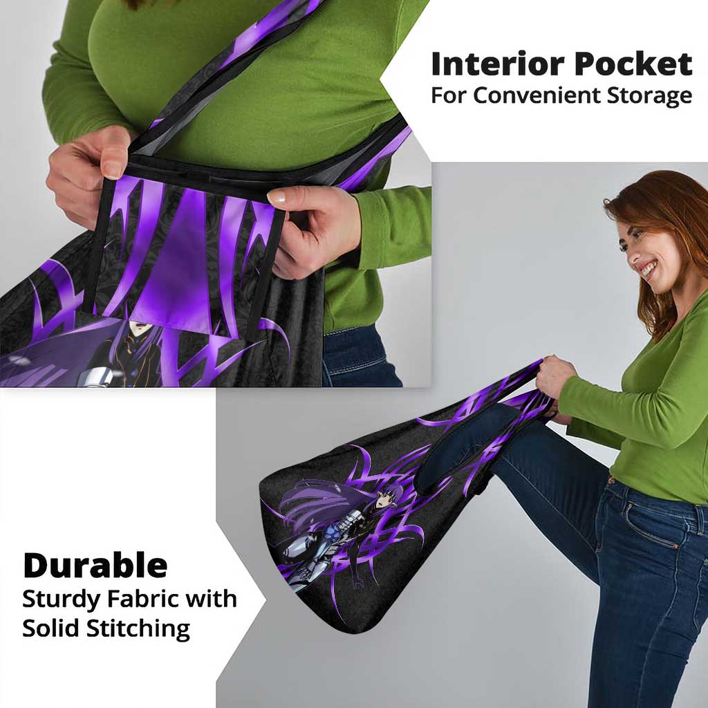 Esil Radiru Solo Leveling Grocery Bag Cyber Gothic Anime Style