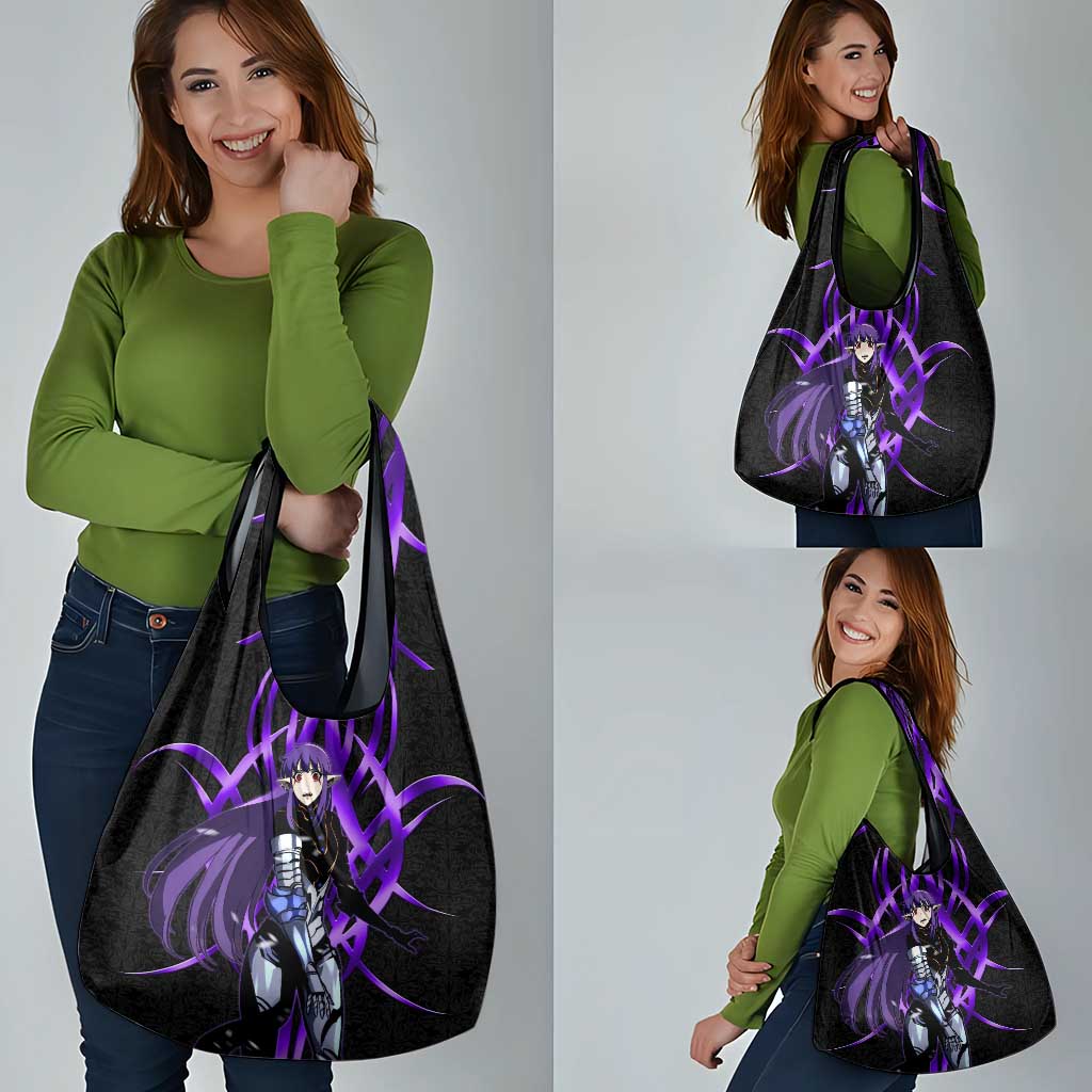 Esil Radiru Solo Leveling Grocery Bag Cyber Gothic Anime Style