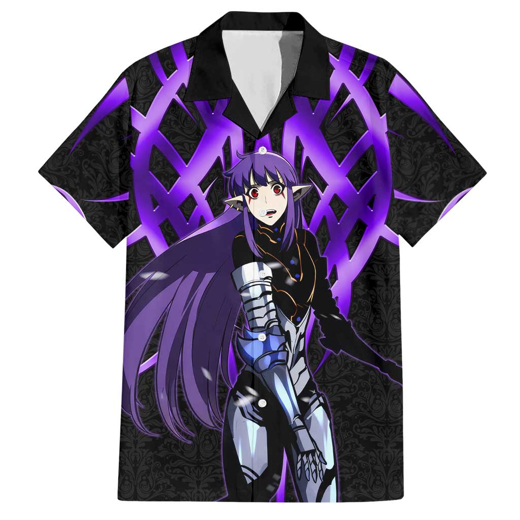 Esil Radiru Solo Leveling Hawaiian Shirt Cyber Gothic Anime Style