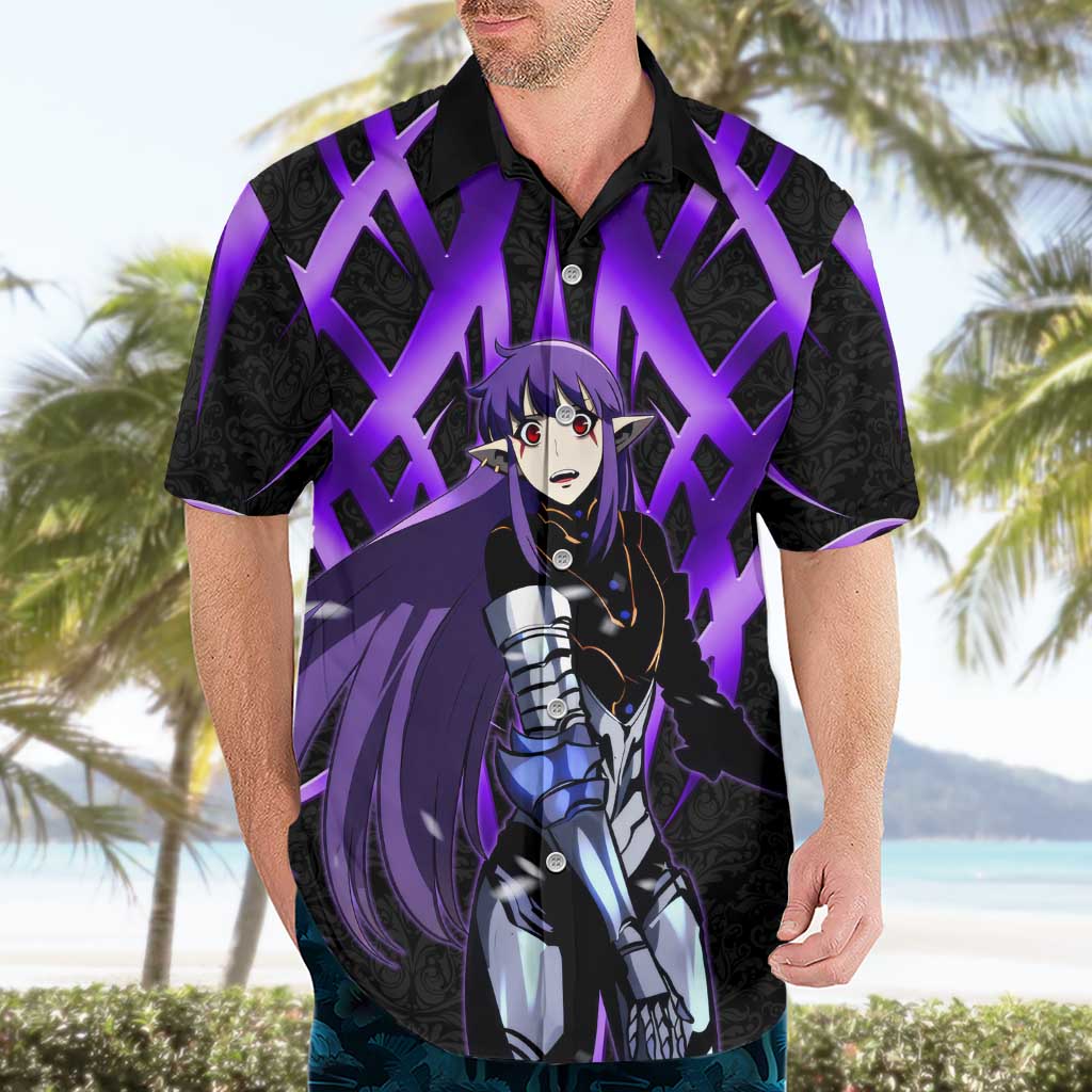 Esil Radiru Solo Leveling Hawaiian Shirt Cyber Gothic Anime Style