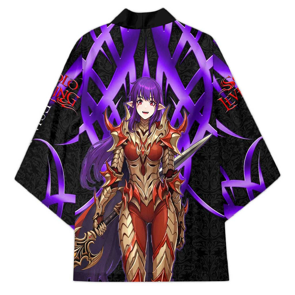 Esil Radiru Solo Leveling Kimono Cyber Gothic Anime Style