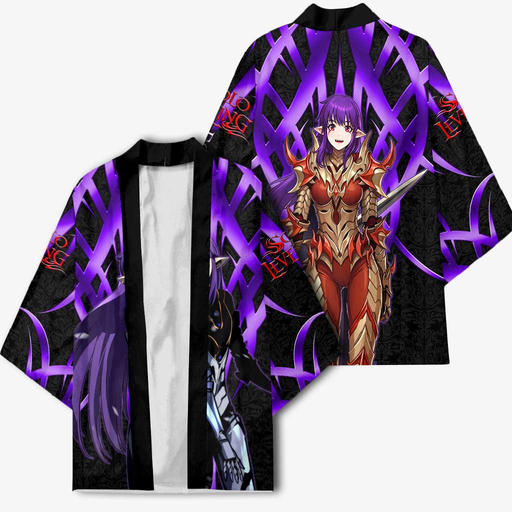 Esil Radiru Solo Leveling Kimono Cyber Gothic Anime Style