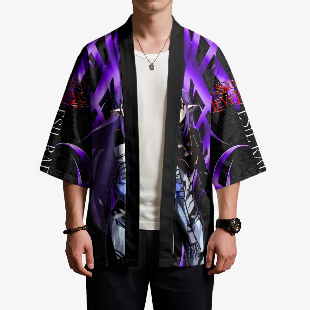 Esil Radiru Solo Leveling Kimono Cyber Gothic Anime Style