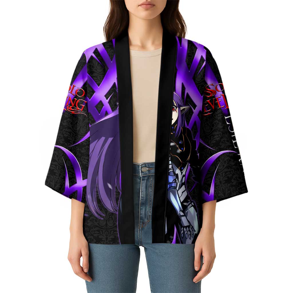 Esil Radiru Solo Leveling Kimono Cyber Gothic Anime Style
