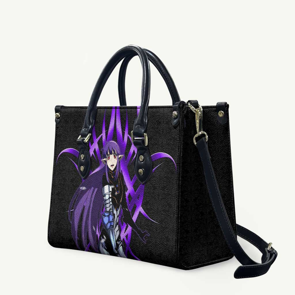 Esil Radiru Solo Leveling Leather Bag Cyber Gothic Anime Style