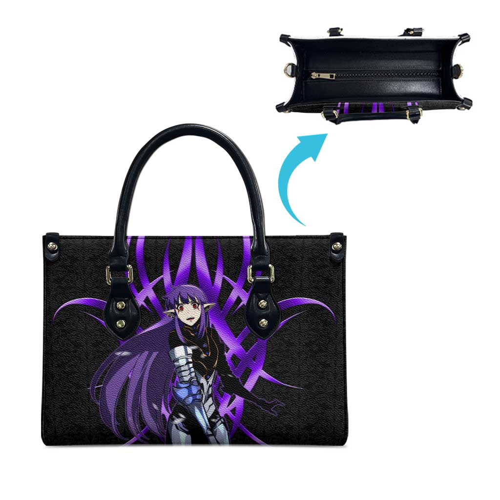 Esil Radiru Solo Leveling Leather Bag Cyber Gothic Anime Style
