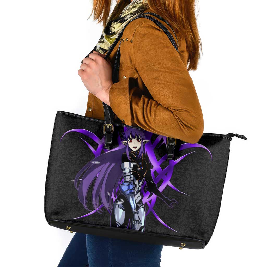 Esil Radiru Solo Leveling Leather Tote Bag Cyber Gothic Anime Style