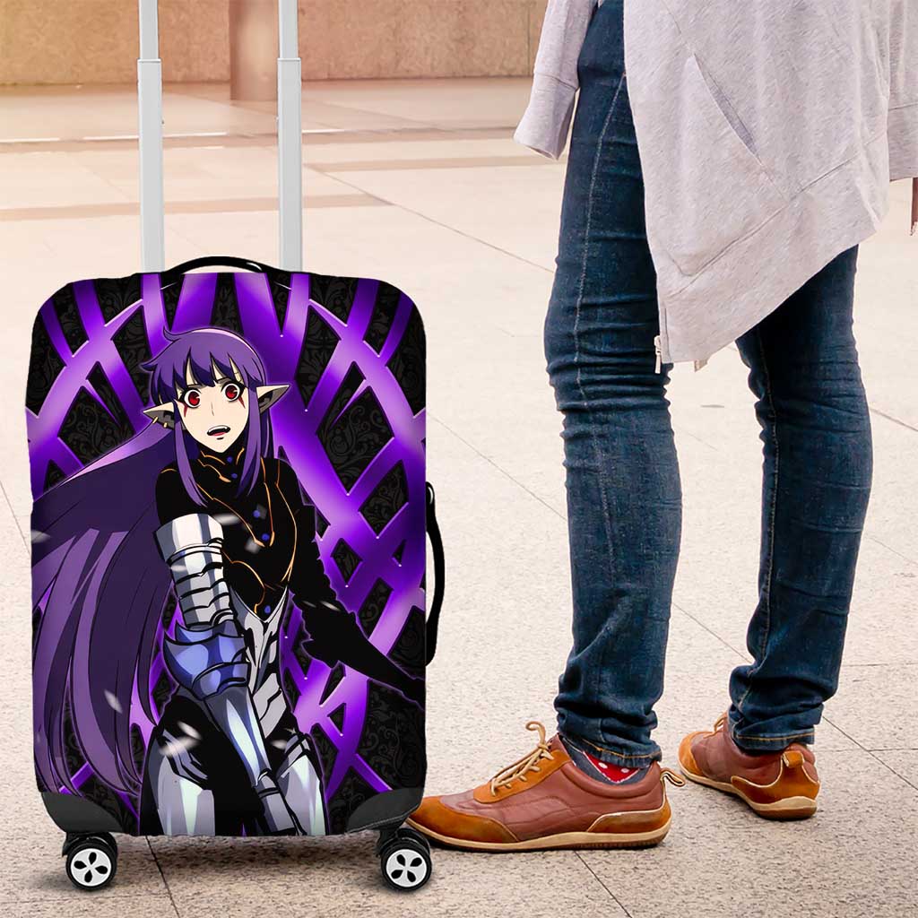 Esil Radiru Solo Leveling Luggage Cover Cyber Gothic Anime Style