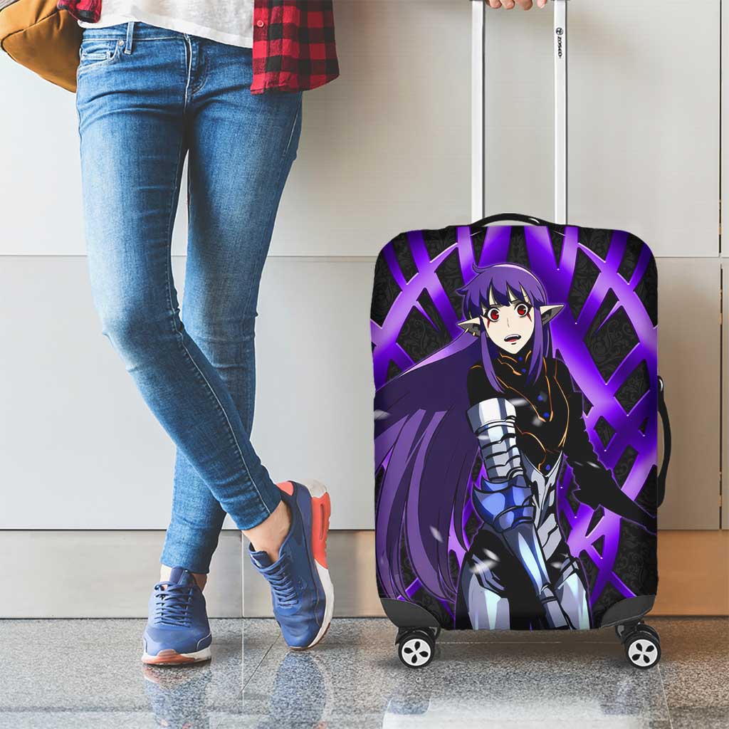 Esil Radiru Solo Leveling Luggage Cover Cyber Gothic Anime Style