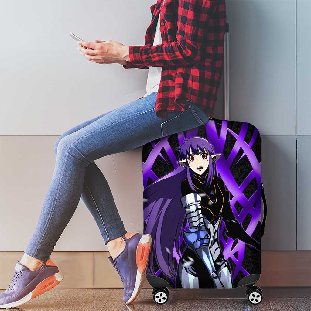Esil Radiru Solo Leveling Luggage Cover Cyber Gothic Anime Style