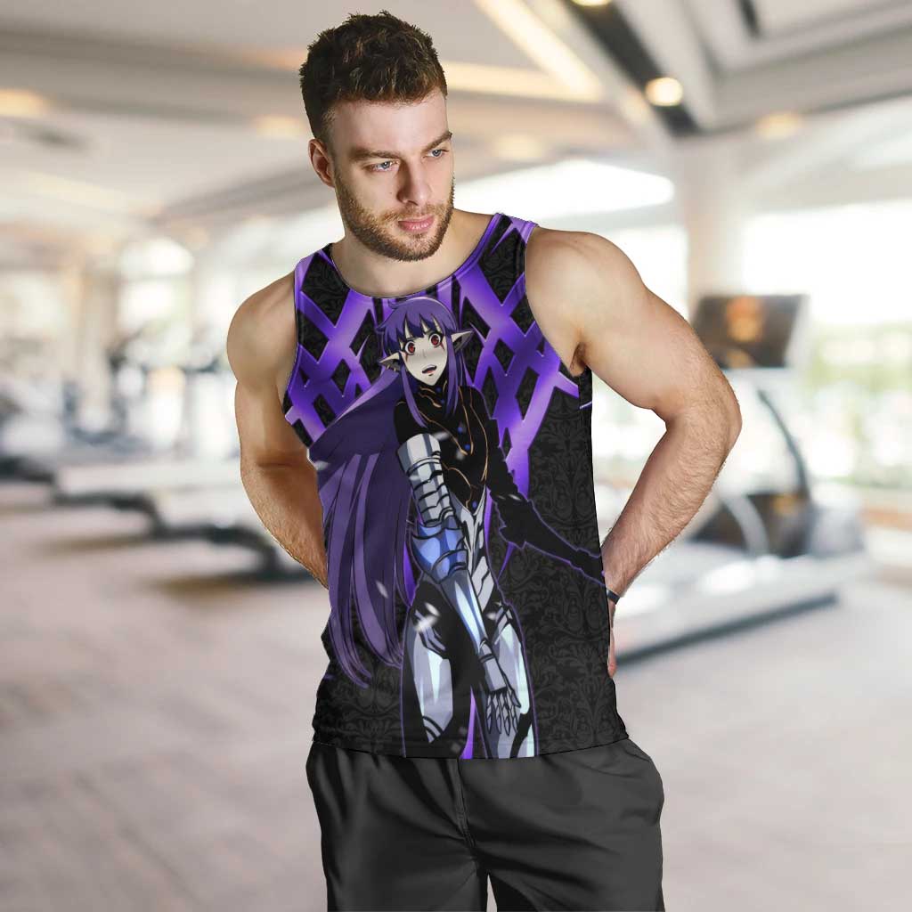 Esil Radiru Solo Leveling Men Tank Top Cyber Gothic Anime Style