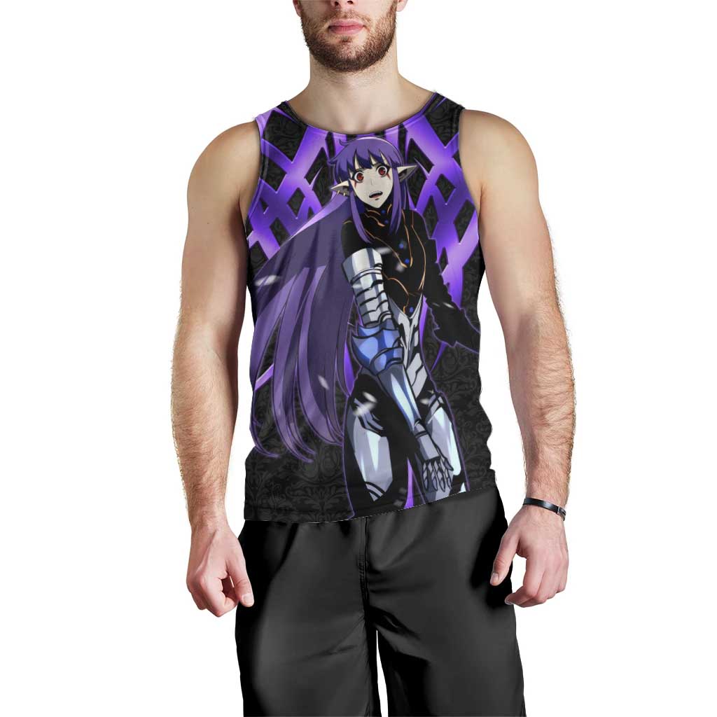 Esil Radiru Solo Leveling Men Tank Top Cyber Gothic Anime Style