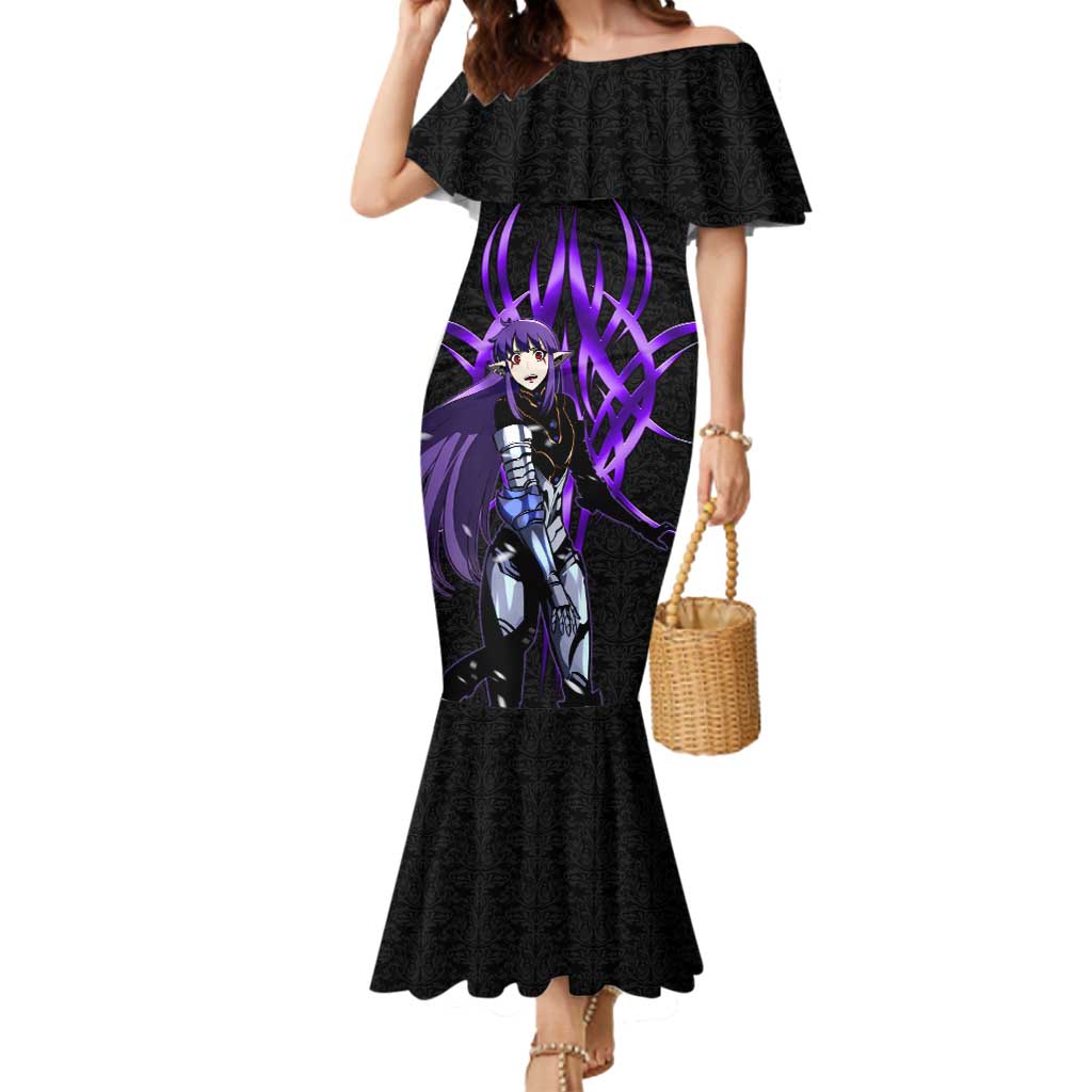 Esil Radiru Solo Leveling Mermaid Dress Cyber Gothic Anime Style