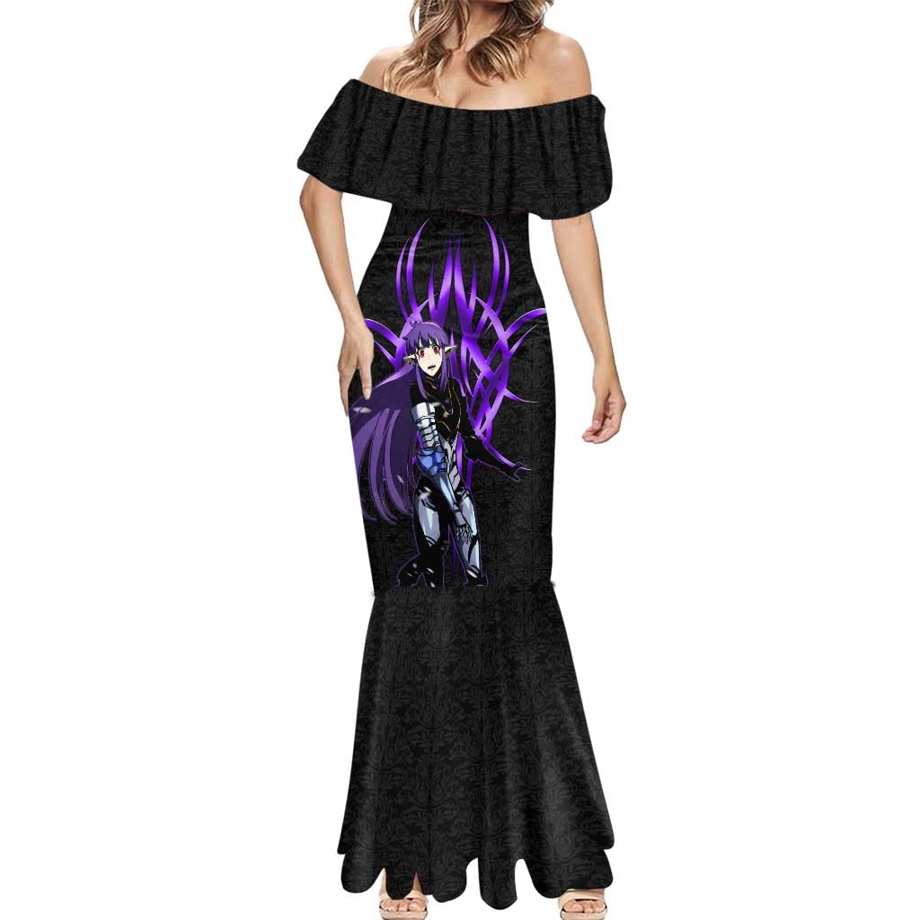 Esil Radiru Solo Leveling Mermaid Dress Cyber Gothic Anime Style