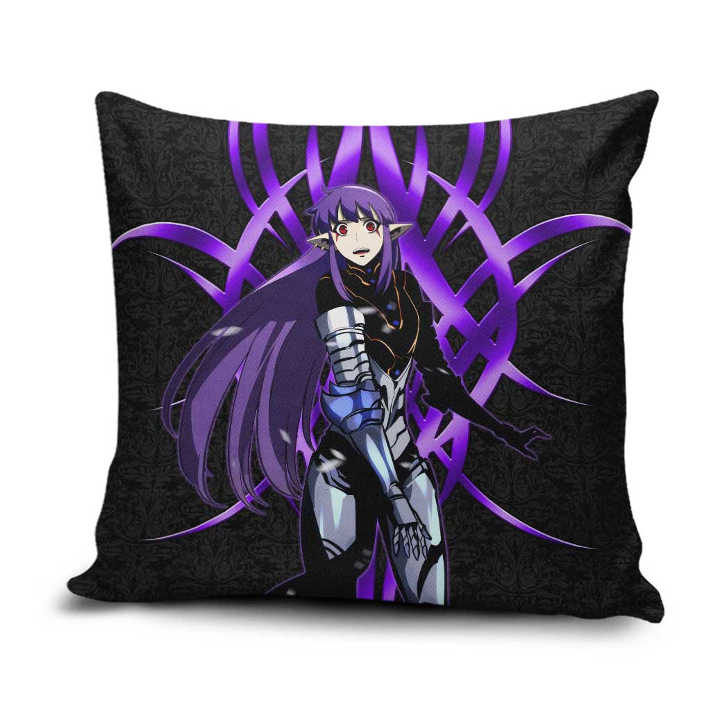 Esil Radiru Solo Leveling Pillow Cover Cyber Gothic Anime Style