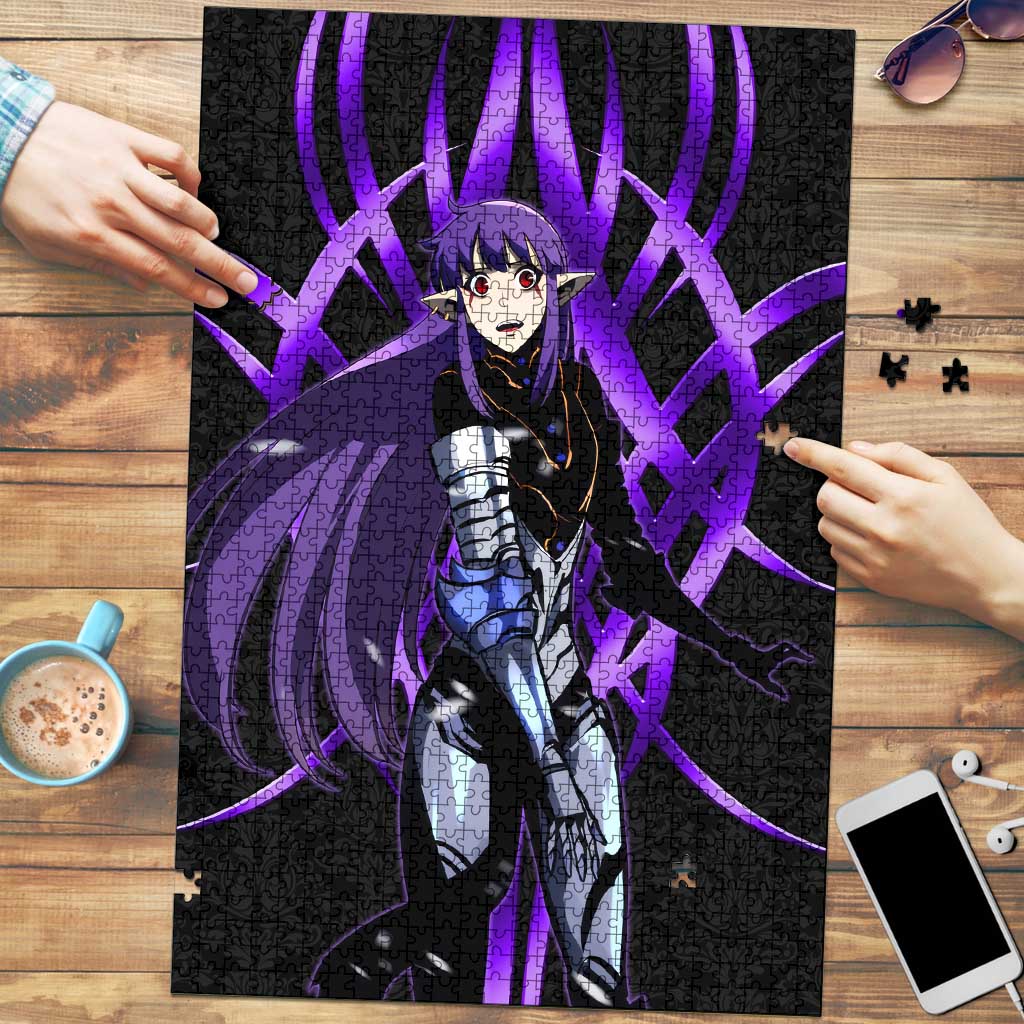 Esil Radiru Solo Leveling Puzzle Cyber Gothic Anime Style