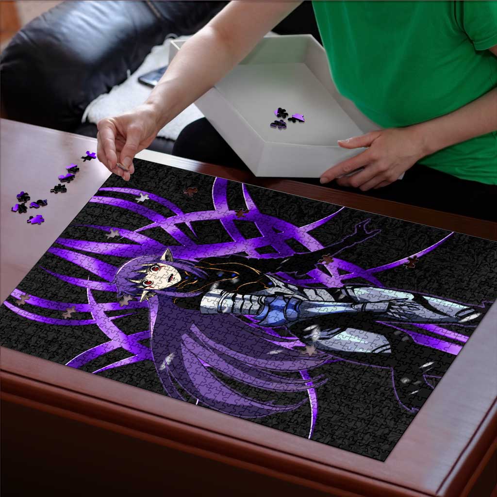 Esil Radiru Solo Leveling Puzzle Cyber Gothic Anime Style