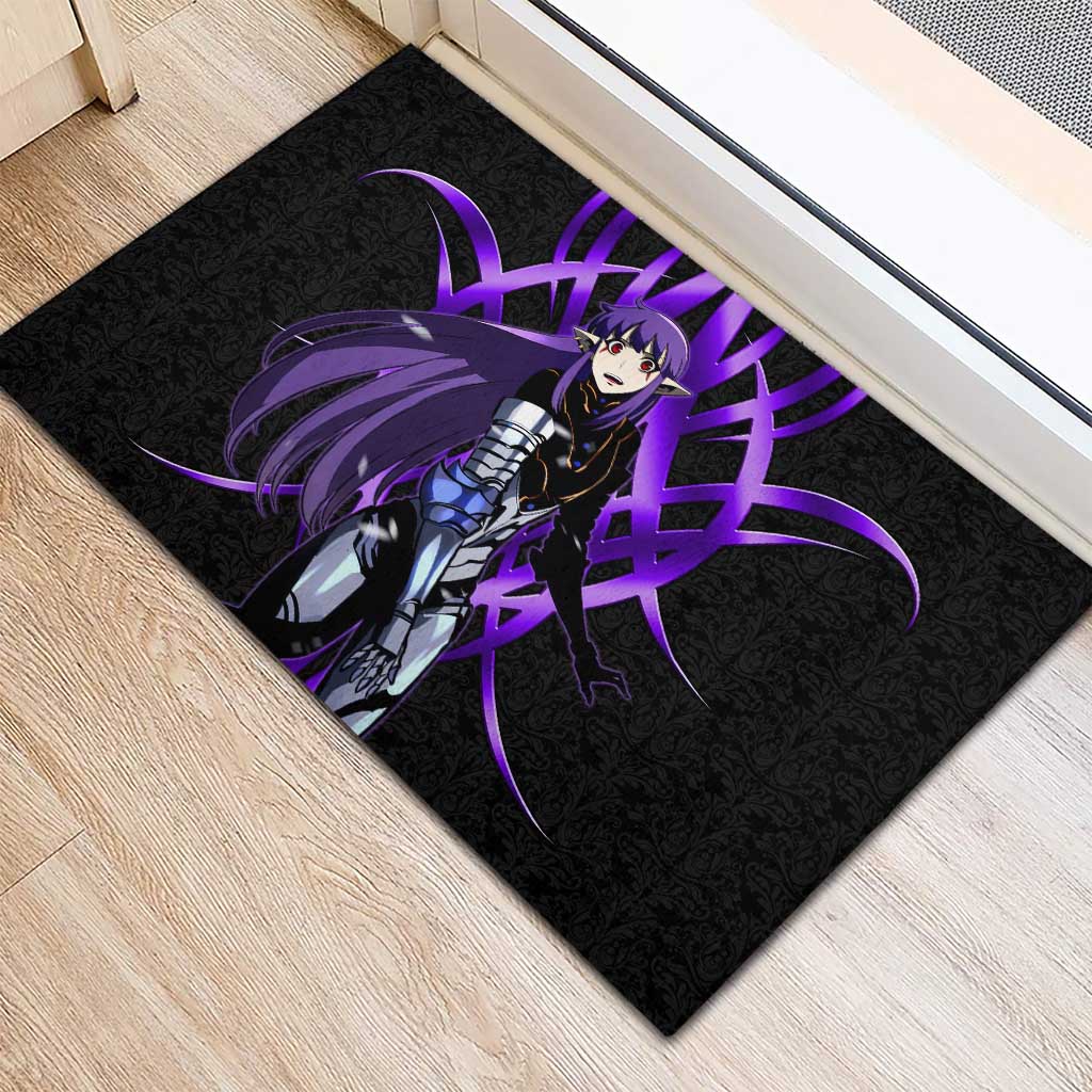 Esil Radiru Solo Leveling Rubber Doormat Cyber Gothic Anime Style
