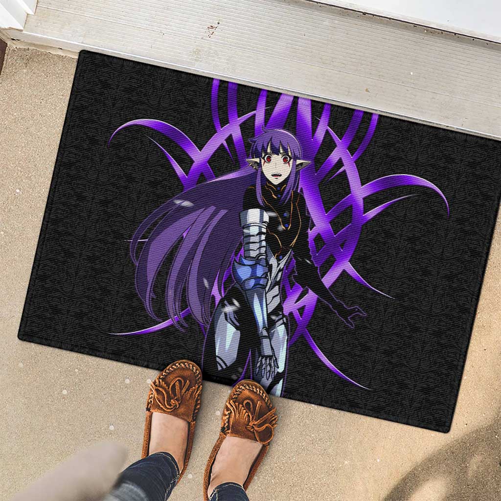 Esil Radiru Solo Leveling Rubber Doormat Cyber Gothic Anime Style