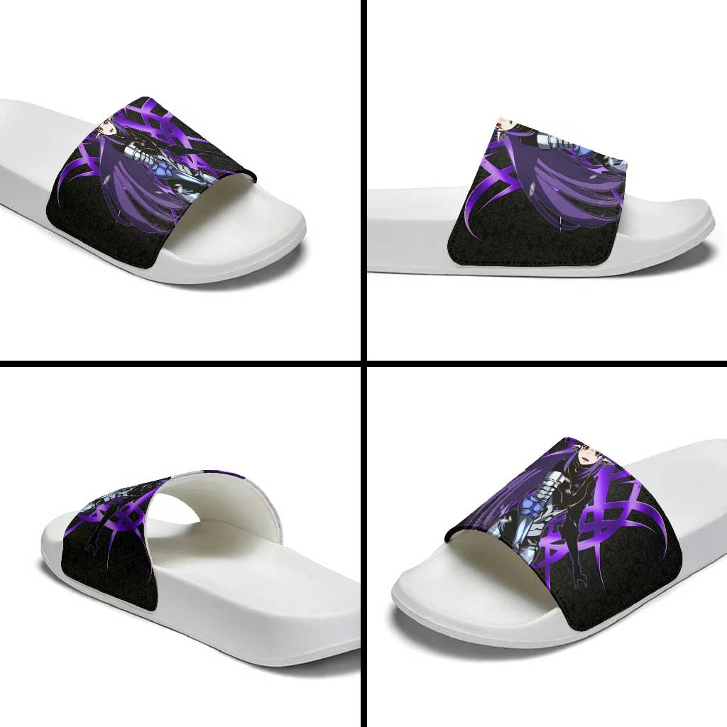 Esil Radiru Solo Leveling Slide Sandals Cyber Gothic Anime Style