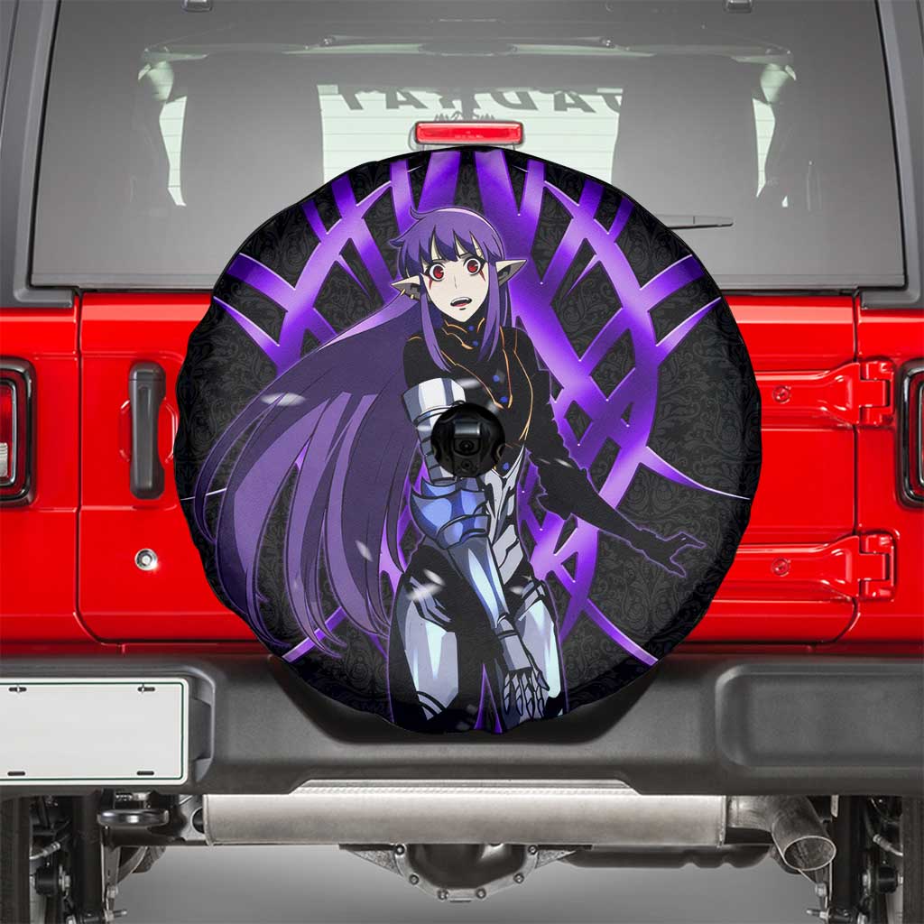 Esil Radiru Solo Leveling Spare Tire Cover Cyber Gothic Anime Style