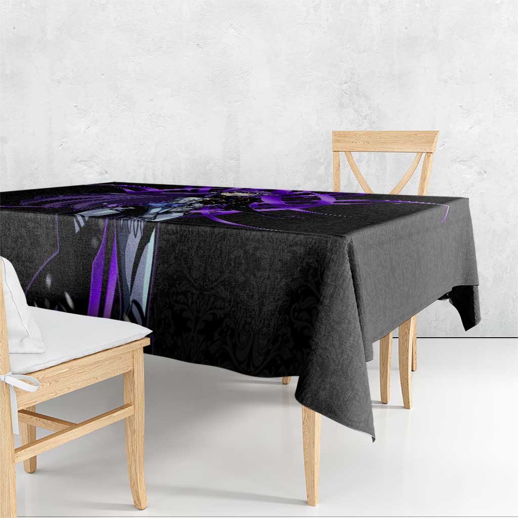 Esil Radiru Solo Leveling Tablecloth Cyber Gothic Anime Style