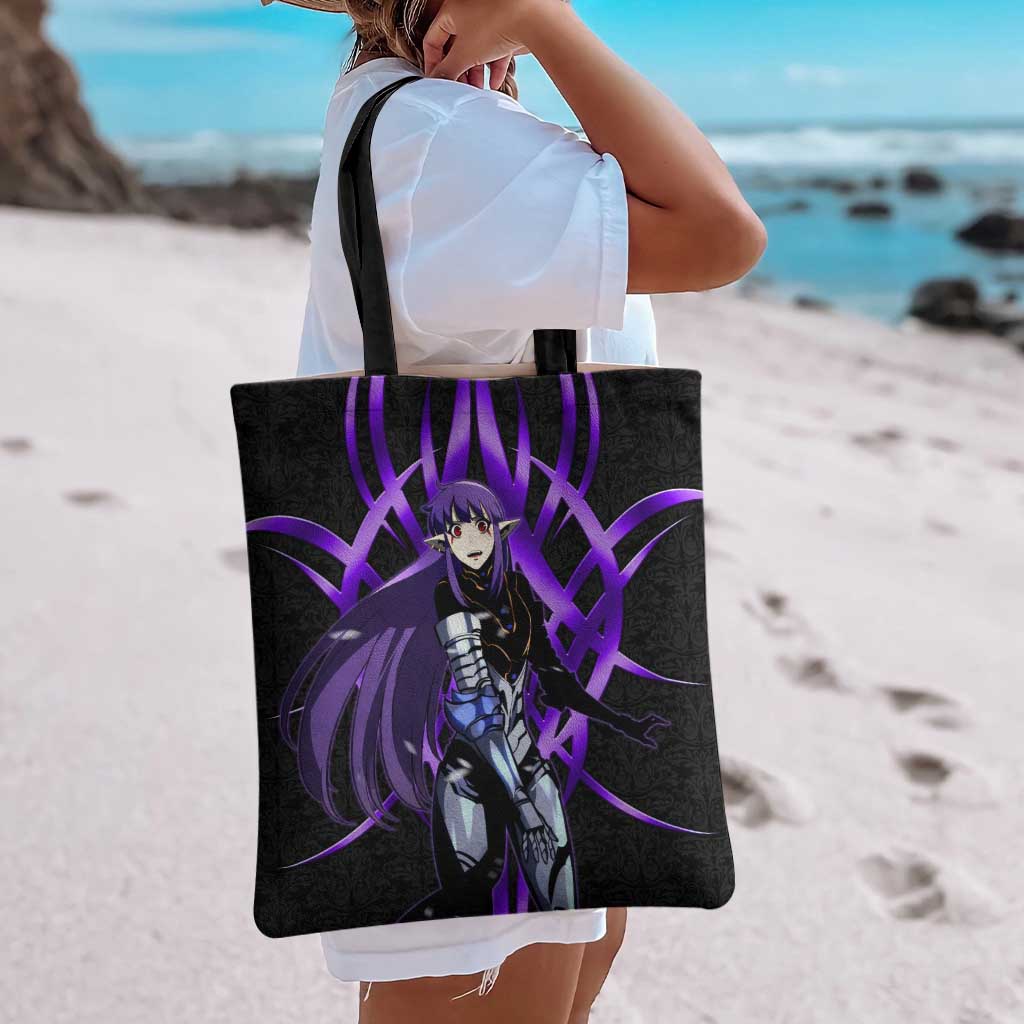 Esil Radiru Solo Leveling Tote Bag Cyber Gothic Anime Style