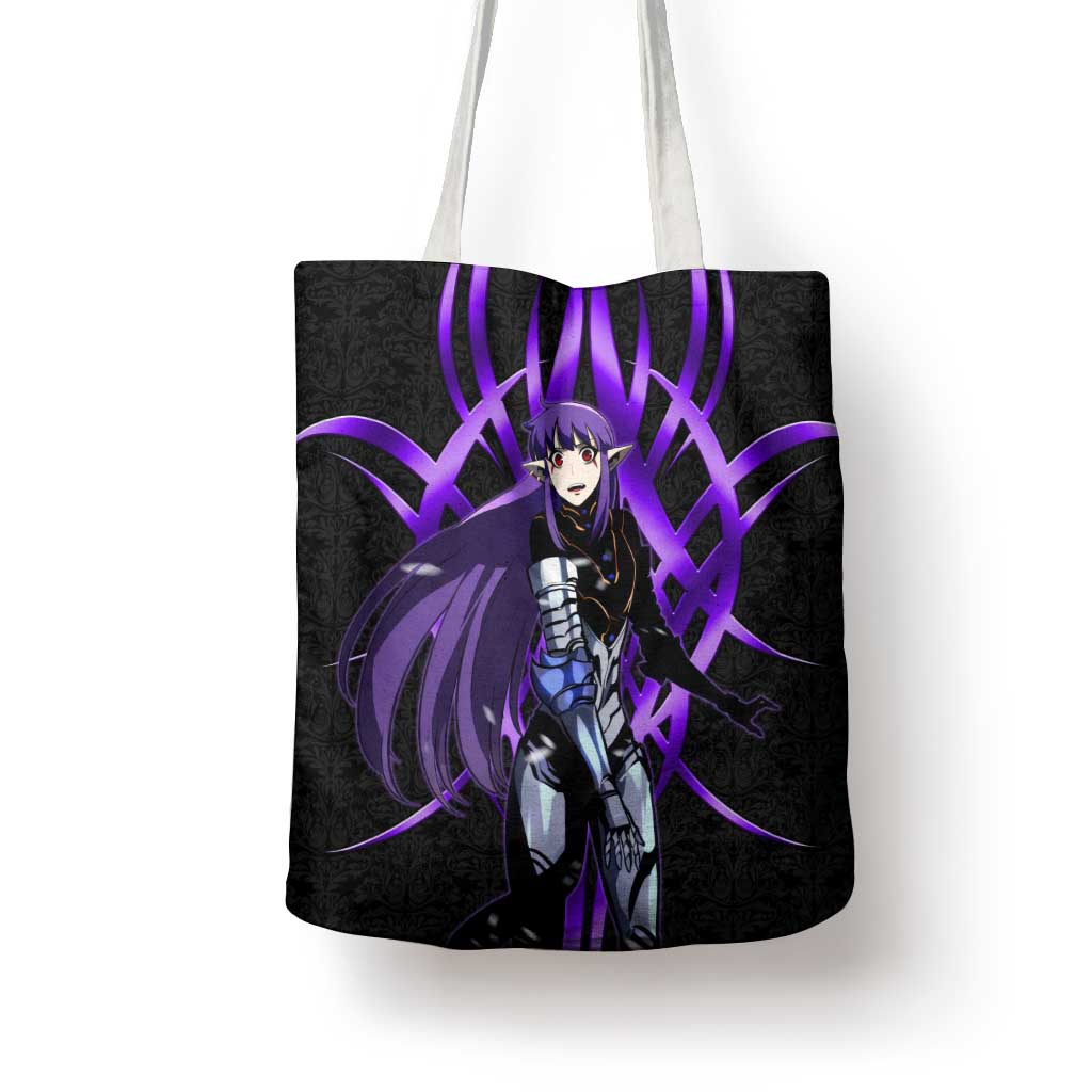 Esil Radiru Solo Leveling Tote Bag Cyber Gothic Anime Style
