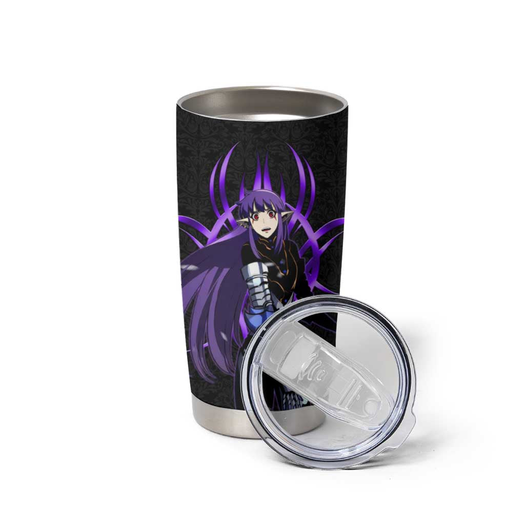 Esil Radiru Solo Leveling Tumbler Cup Cyber Gothic Anime Style