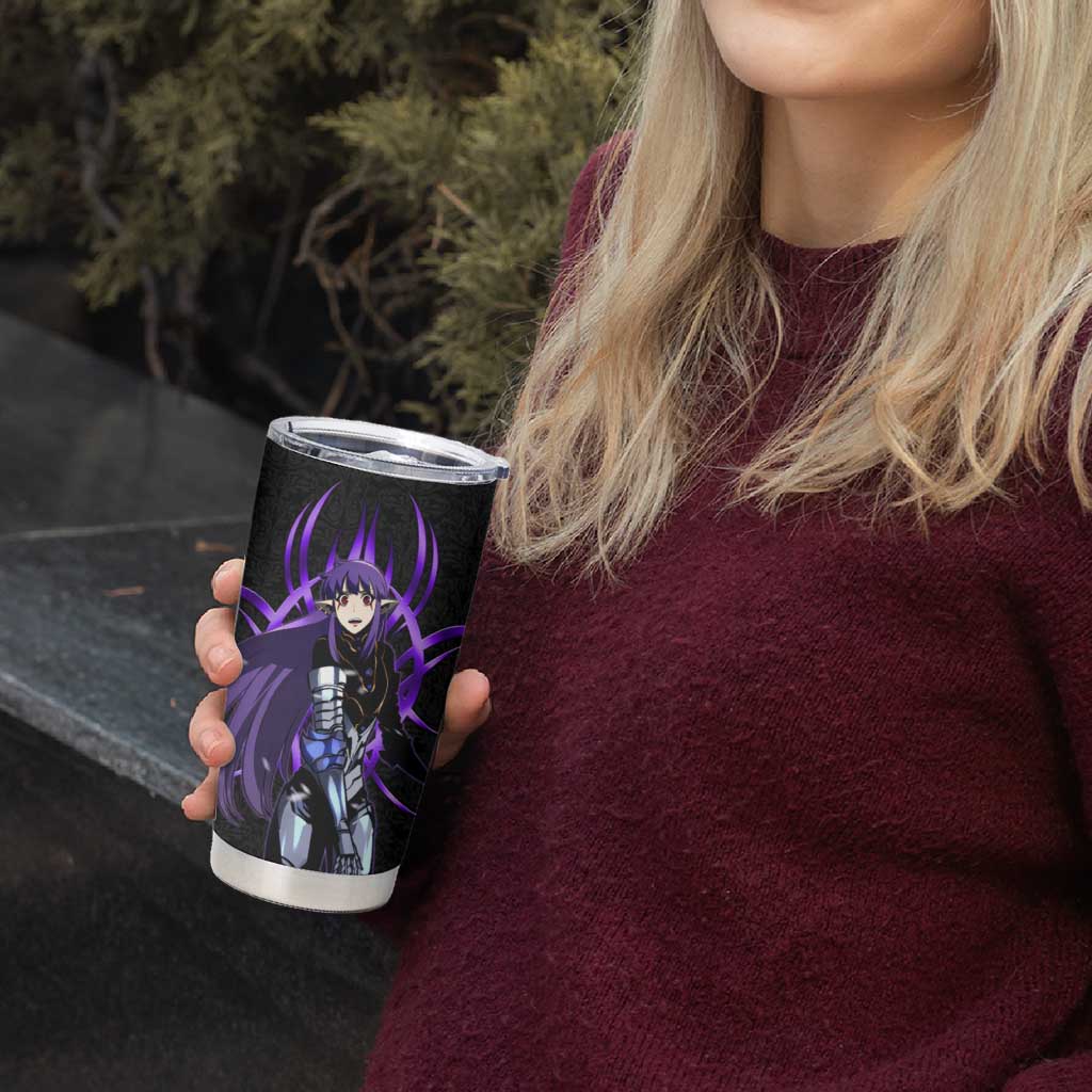 Esil Radiru Solo Leveling Tumbler Cup Cyber Gothic Anime Style