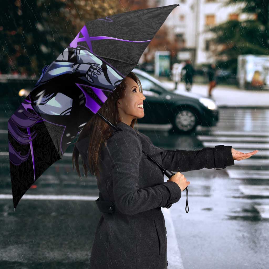 Esil Radiru Solo Leveling Umbrella Cyber Gothic Anime Style