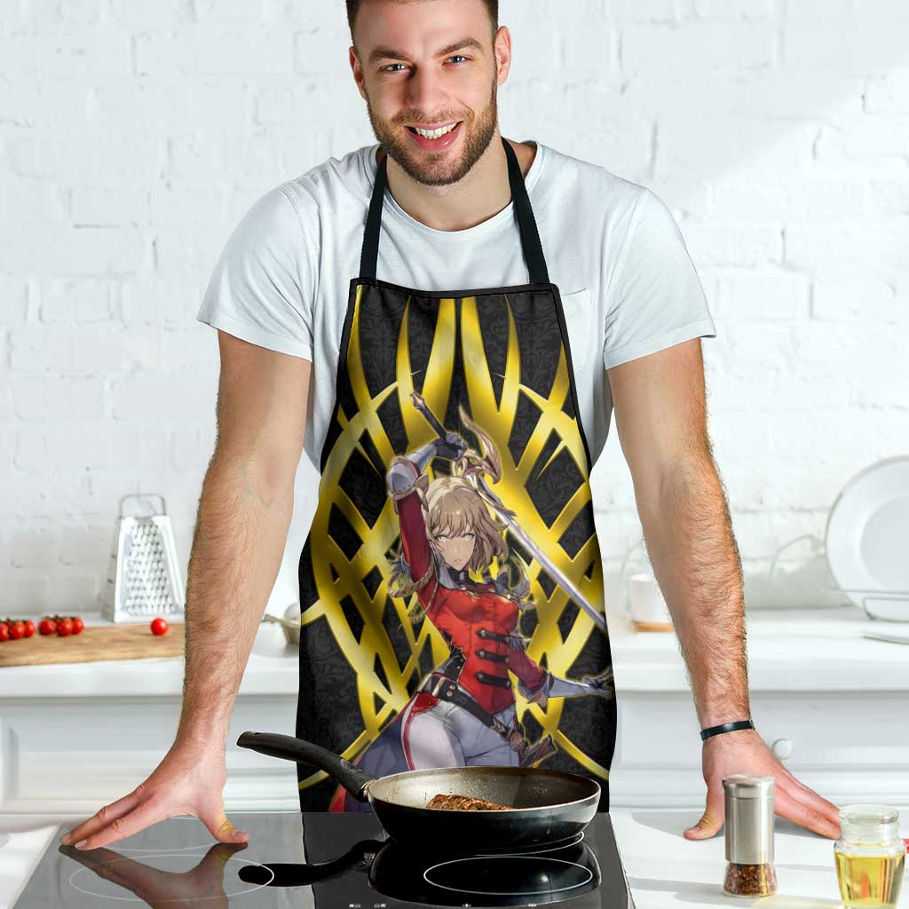 Cha Hae In Solo Leveling Apron Golden Bladecore Anime Style