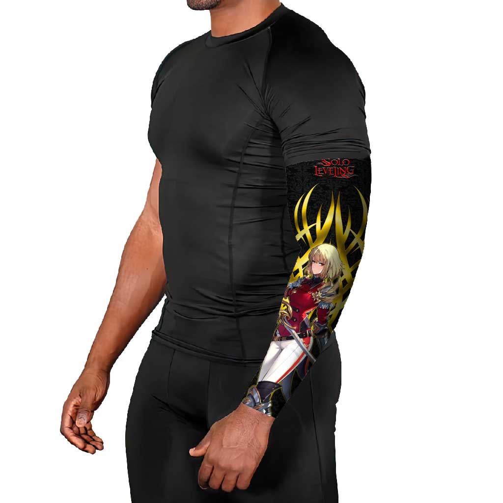 Cha Hae In Solo Leveling Arm Sleeves Golden Bladecore Anime Style