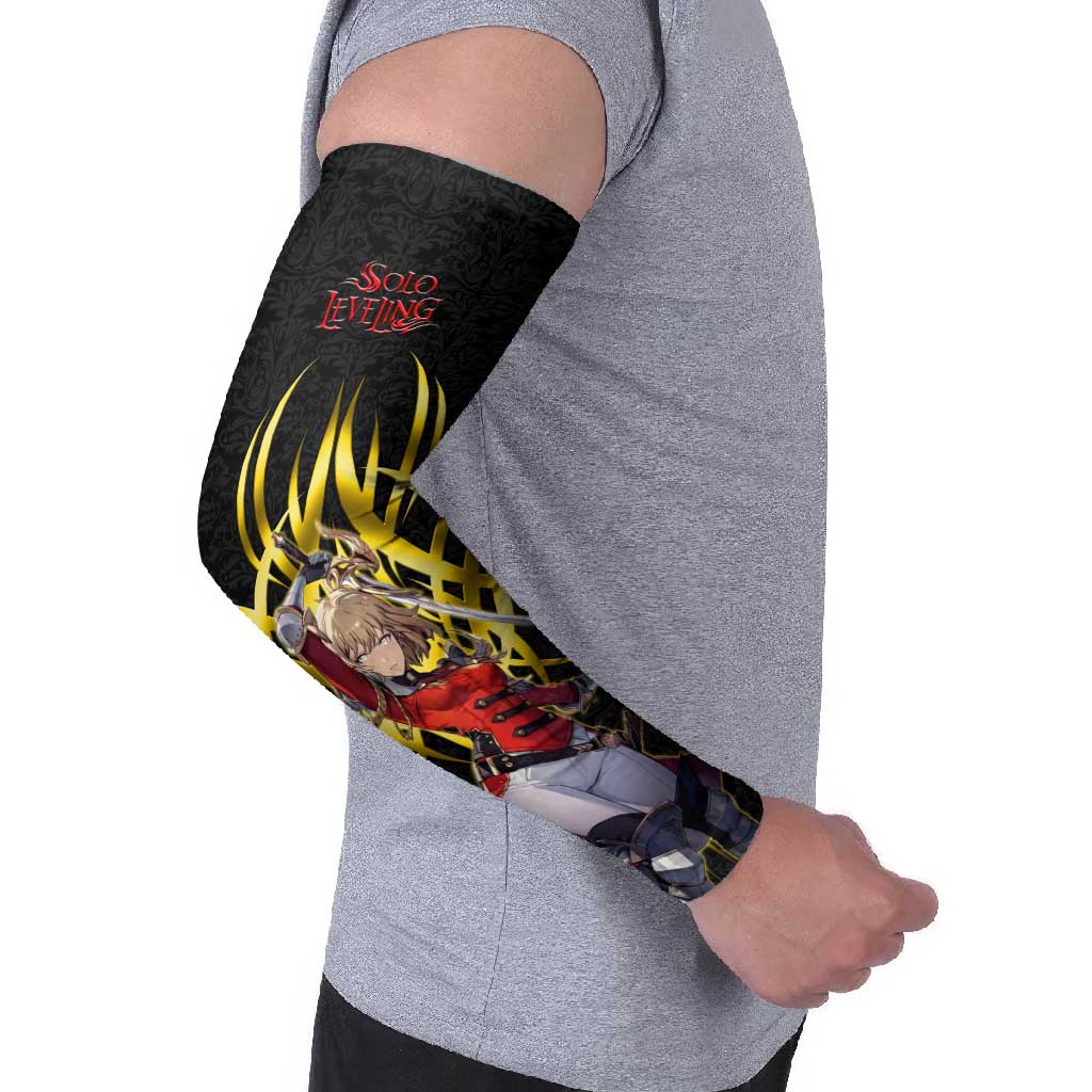 Cha Hae In Solo Leveling Arm Sleeves Golden Bladecore Anime Style