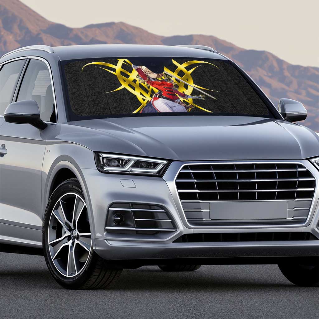 Cha Hae In Solo Leveling Auto Sun Shade Golden Bladecore Anime Style