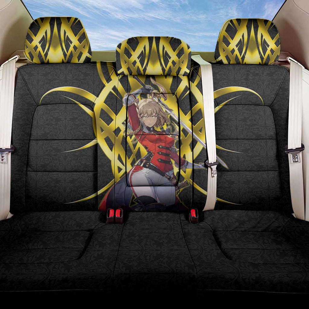 Cha Hae In Solo Leveling Back Car Seat Cover Golden Bladecore Anime Style
