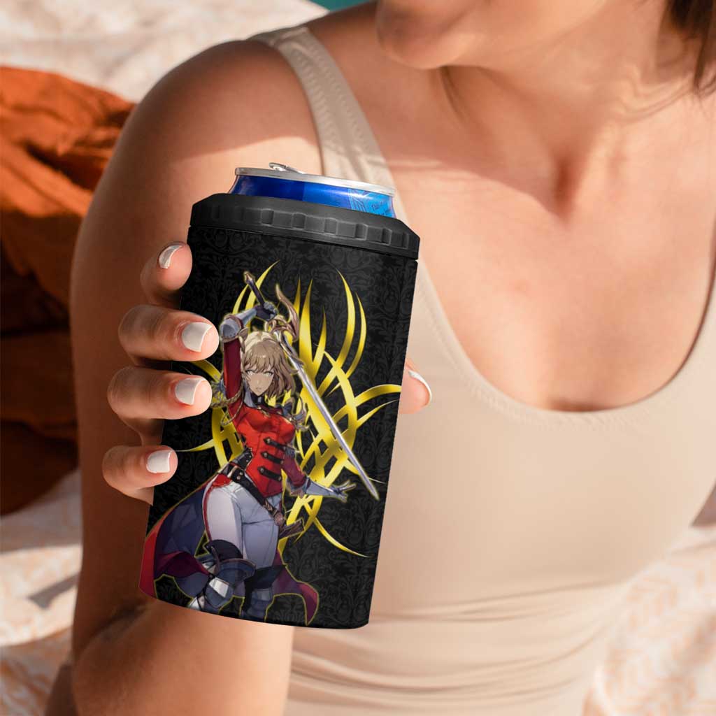 Cha Hae In Solo Leveling 4 in 1 Can Cooler Tumbler Golden Bladecore Anime Style