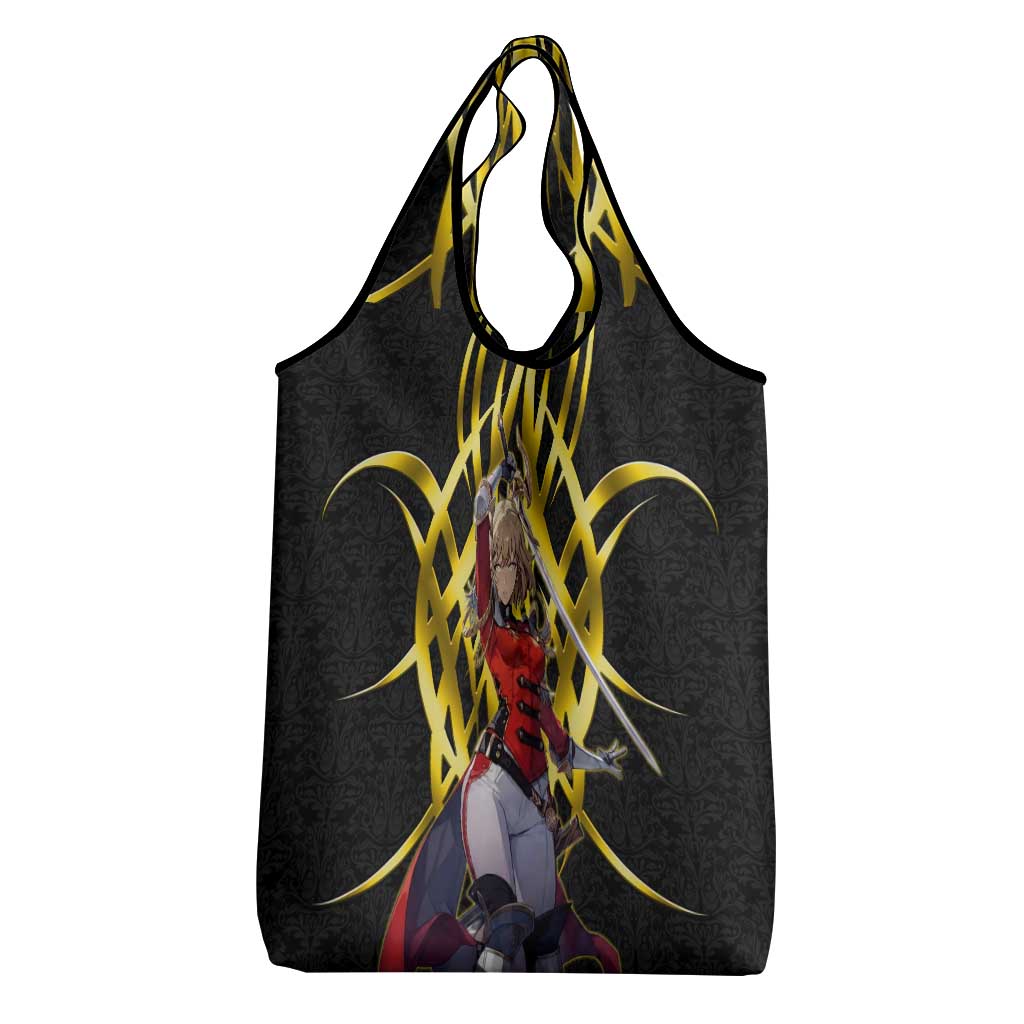 Cha Hae In Solo Leveling Grocery Bag Golden Bladecore Anime Style