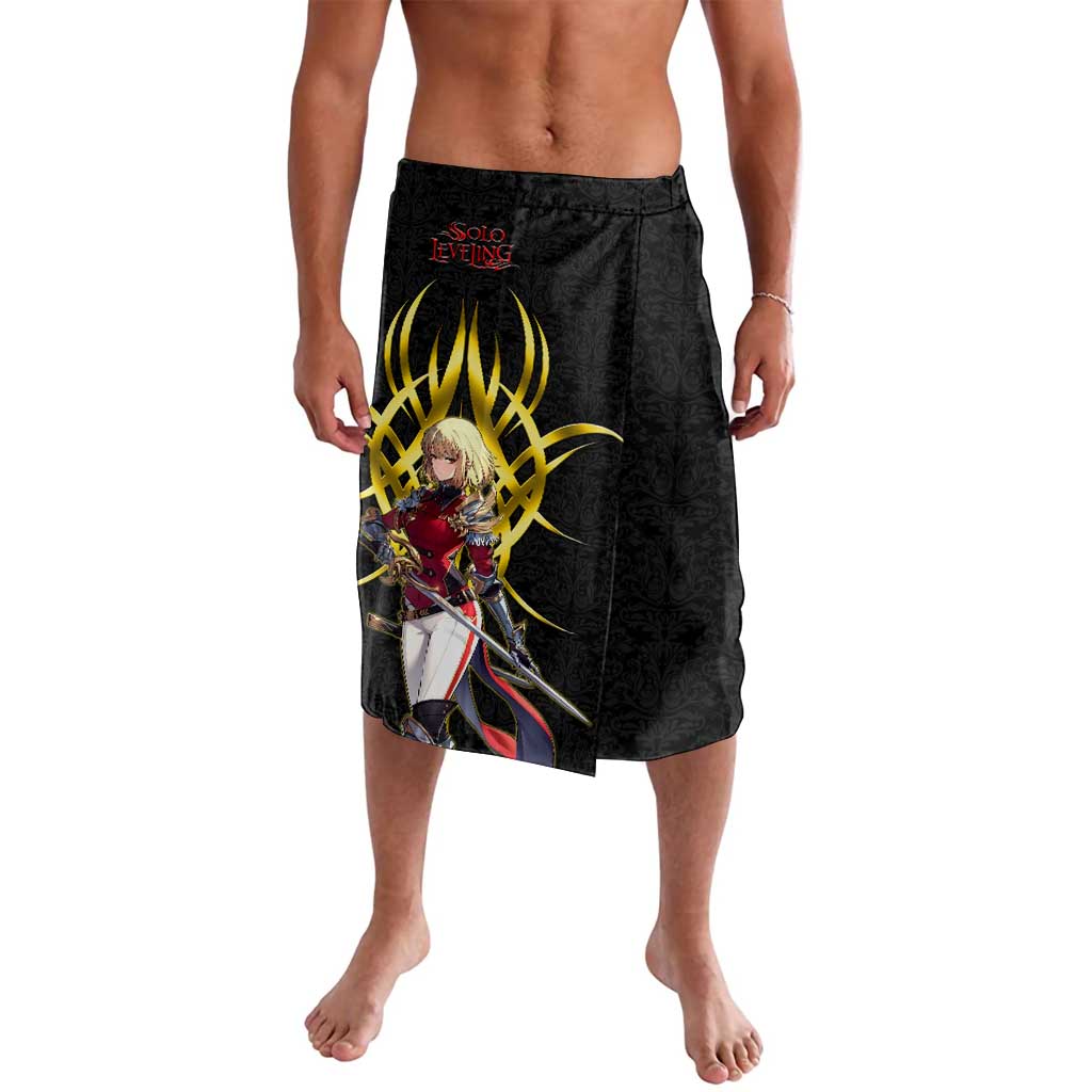 Cha Hae In Solo Leveling Lavalava Golden Bladecore Anime Style