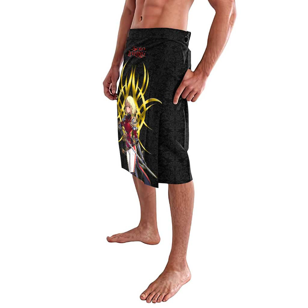 Cha Hae In Solo Leveling Lavalava Golden Bladecore Anime Style