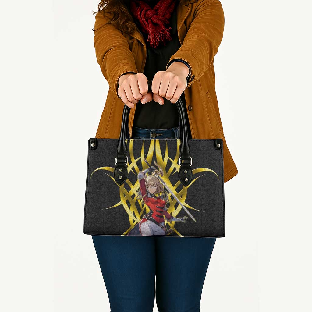 Cha Hae In Solo Leveling Leather Bag Golden Bladecore Anime Style