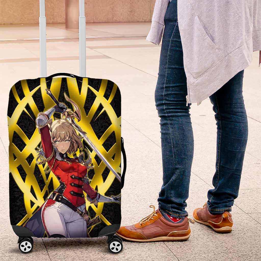 Cha Hae In Solo Leveling Luggage Cover Golden Bladecore Anime Style