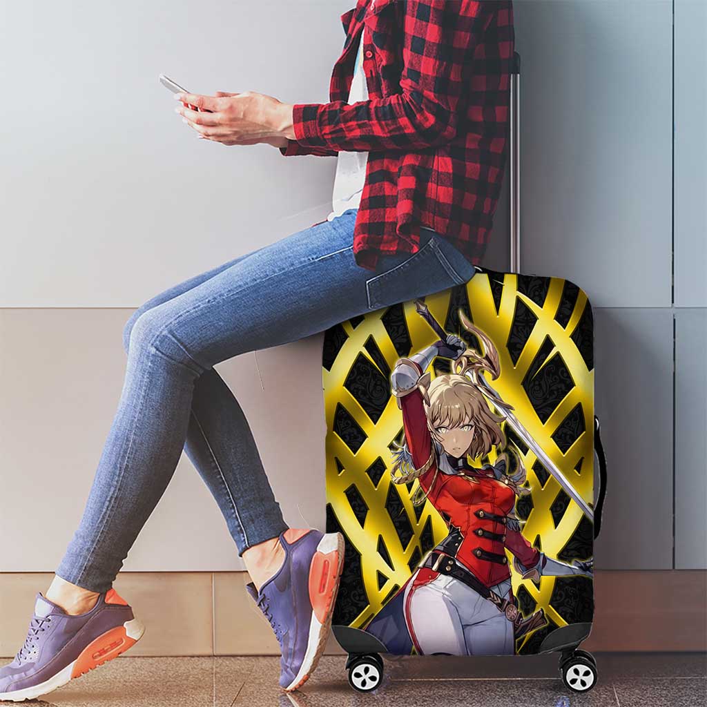 Cha Hae In Solo Leveling Luggage Cover Golden Bladecore Anime Style