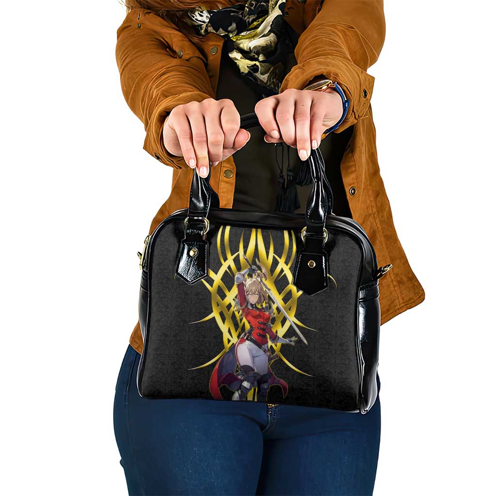 Cha Hae In Solo Leveling Shoulder Handbag Golden Bladecore Anime Style
