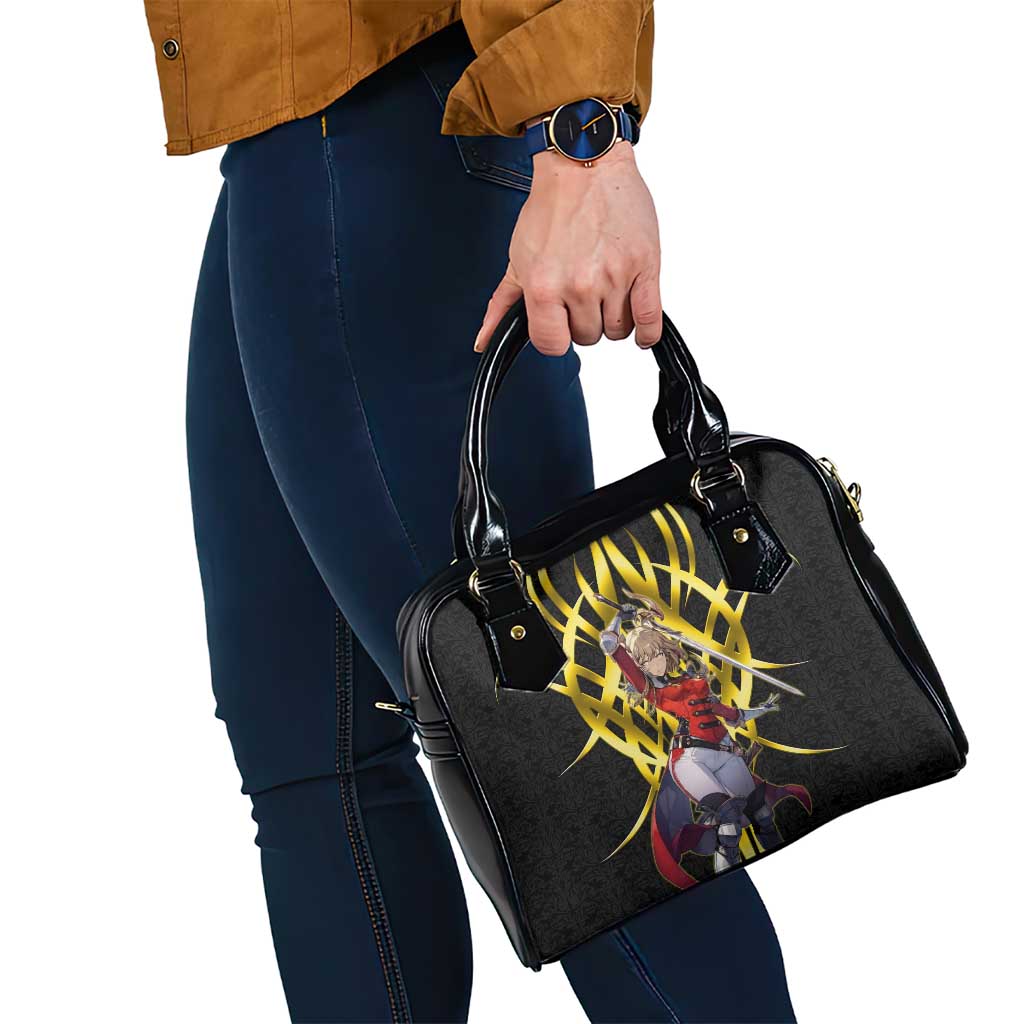 Cha Hae In Solo Leveling Shoulder Handbag Golden Bladecore Anime Style
