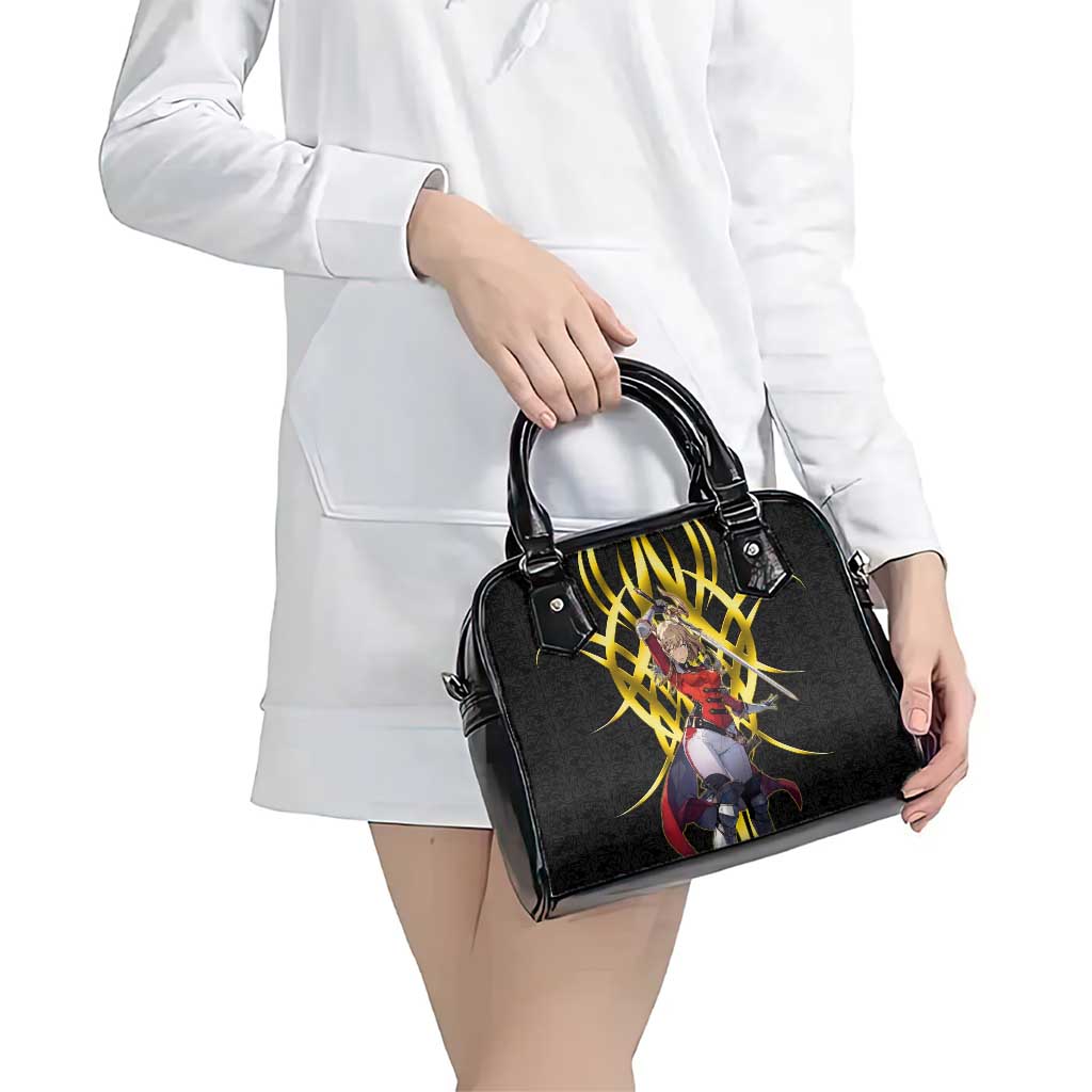 Cha Hae In Solo Leveling Shoulder Handbag Golden Bladecore Anime Style