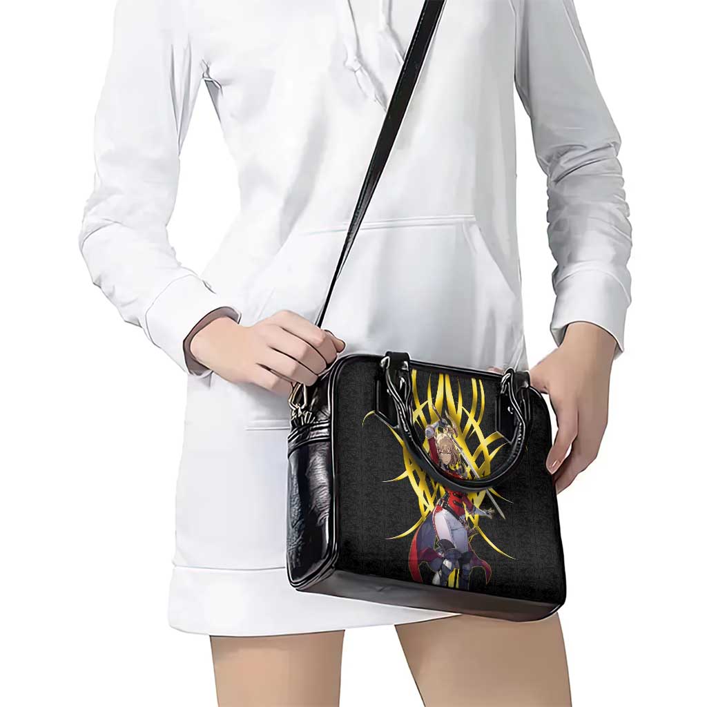Cha Hae In Solo Leveling Shoulder Handbag Golden Bladecore Anime Style