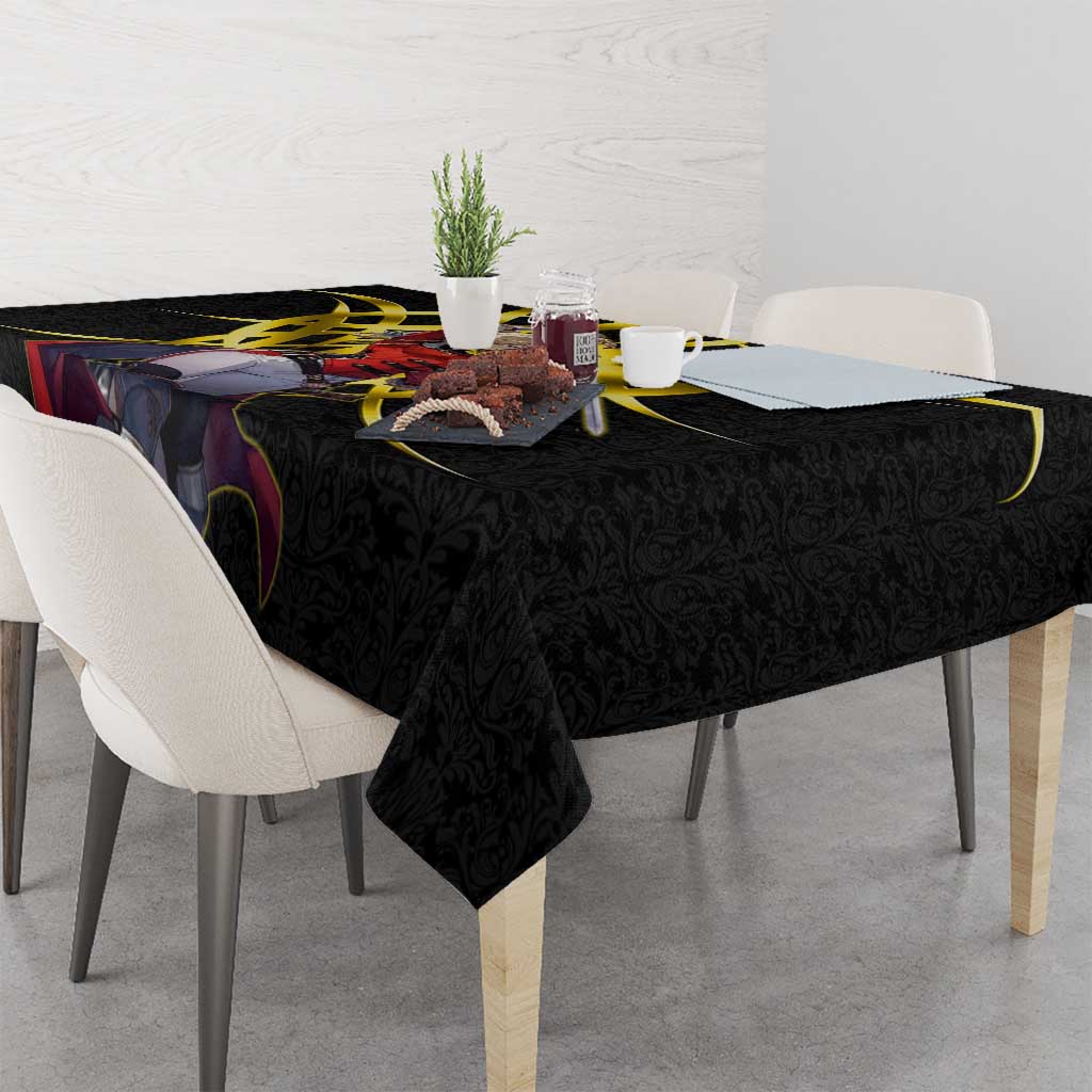 Cha Hae In Solo Leveling Tablecloth Golden Bladecore Anime Style