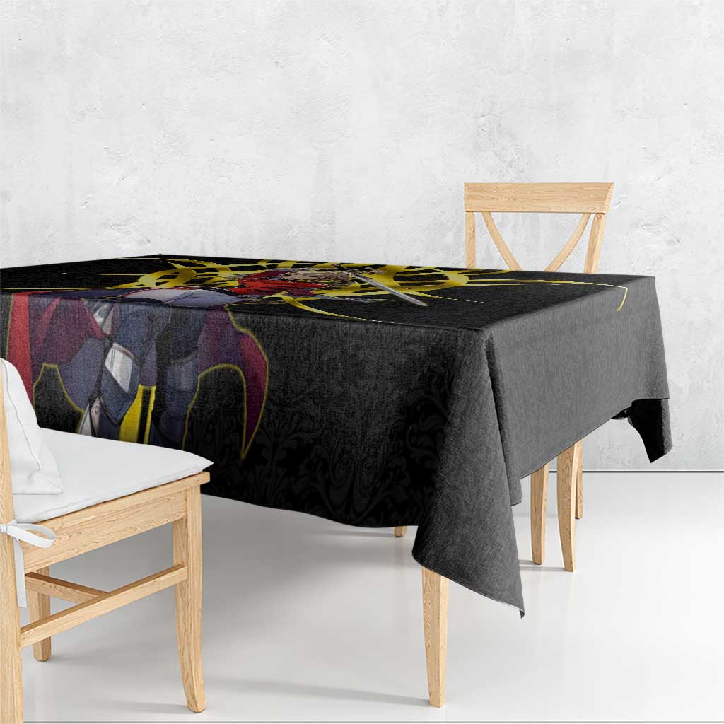 Cha Hae In Solo Leveling Tablecloth Golden Bladecore Anime Style